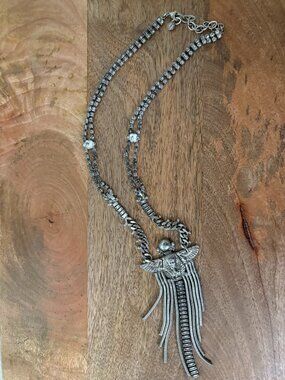 DYLANLEX Easton Necklace 2019 Swarovski Crystal Statement Collar Rare Archive